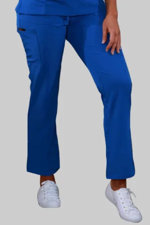 Four Pockets Scrub Pants (Royal)