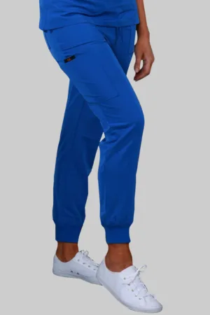 Six Pockets Jogger Scrub Pants (Royal)